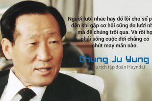 Chung Ju Jung chủ tịch tập đoàn Hyundai
