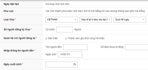 đặt lịch xin Visa Hàn Quốc 5 năm online